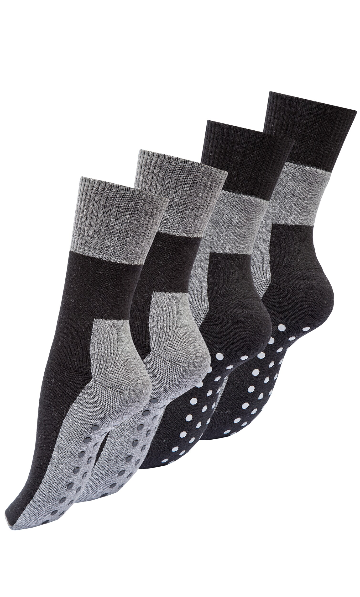 Vincent Creation® ABS Socken 4 Paar Stoppersocken
