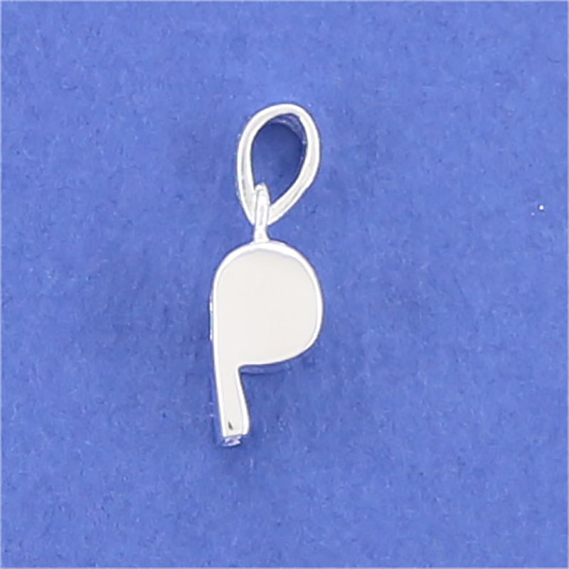 Pendentif sifflet - Argent massif