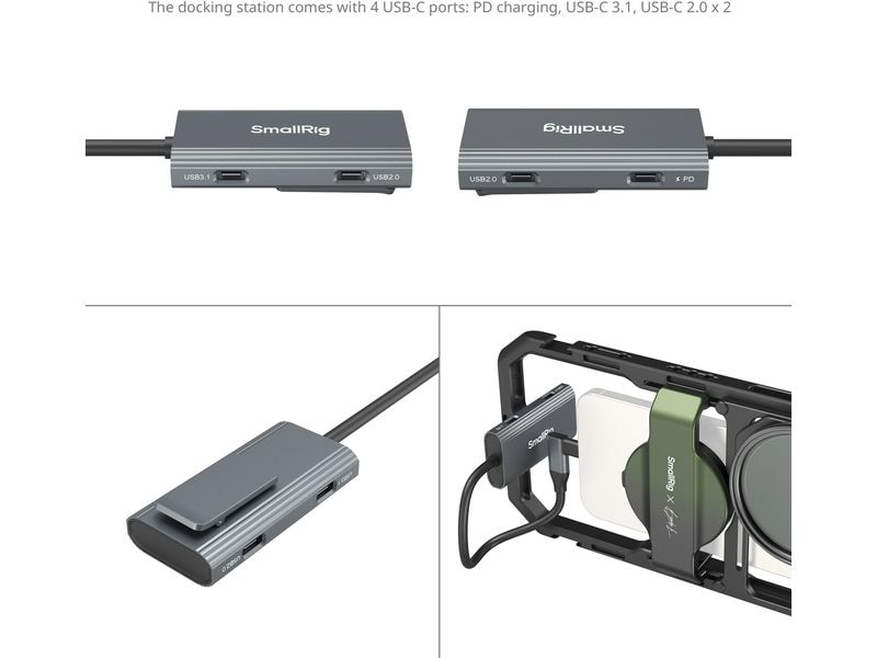 Smallrig All-In-One Mobile Video Kit Co-Design Edition Eine professionelle Lösung für Videoaufnahmen mit Mobiltelefonen