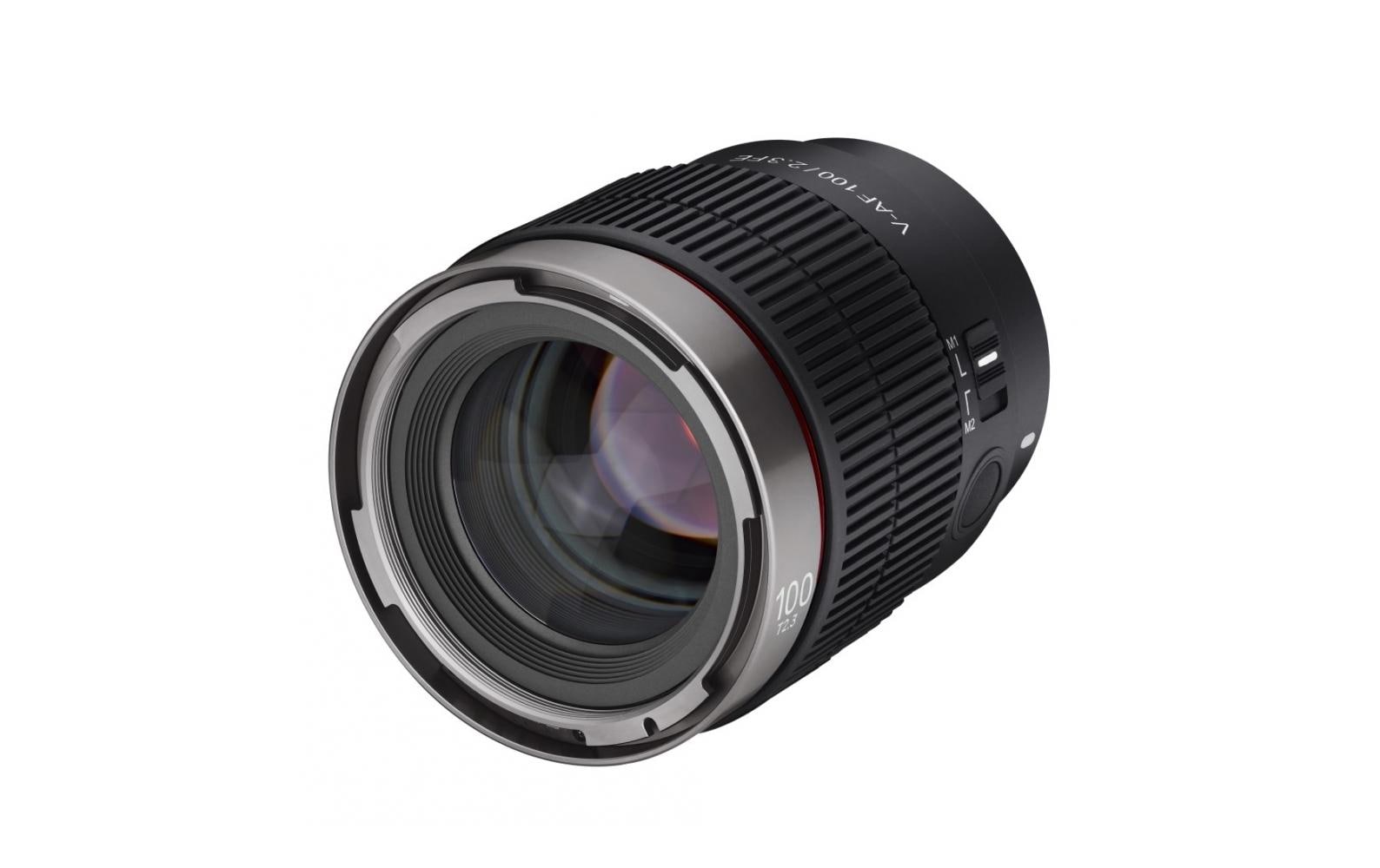 Festbrennweite V-AF 100mm T/2.3 – Sony E-Mount<br>Kompaktes Cine-Objektiv mit Autofokus für E-Mount Kameras
