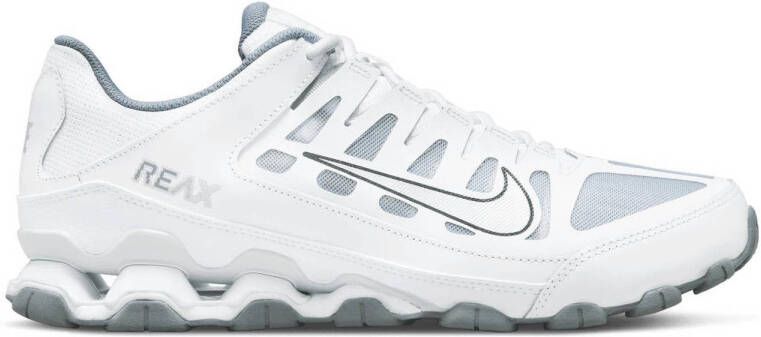 Nike Reax 8 TR Heren White Aviator Grey Photon Dust Metallic Cool Grey
