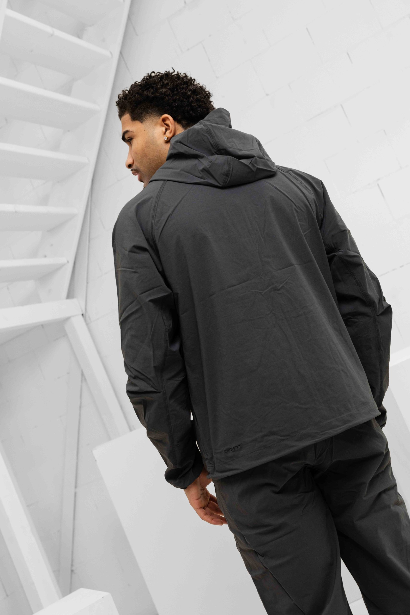 Nike Tech Woven Trainingspak Heren Donkergrijs