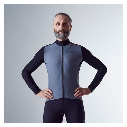 Maillot Manches Longues Void Yoke Zip Gris