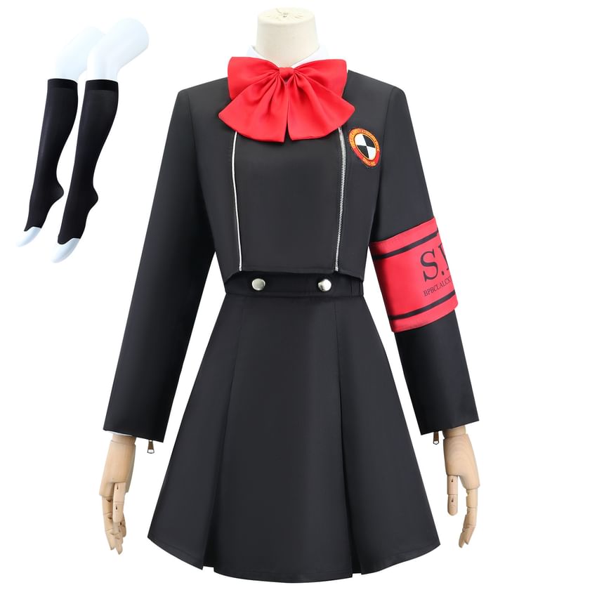 Feravin - Persona Makoto Yuki Cosplay Kostuum / Pruik / Set