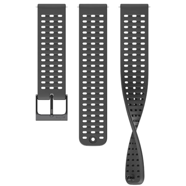 Accessoire montre SUUNTO ATH2 SILICONE STRAP S+M BLACK