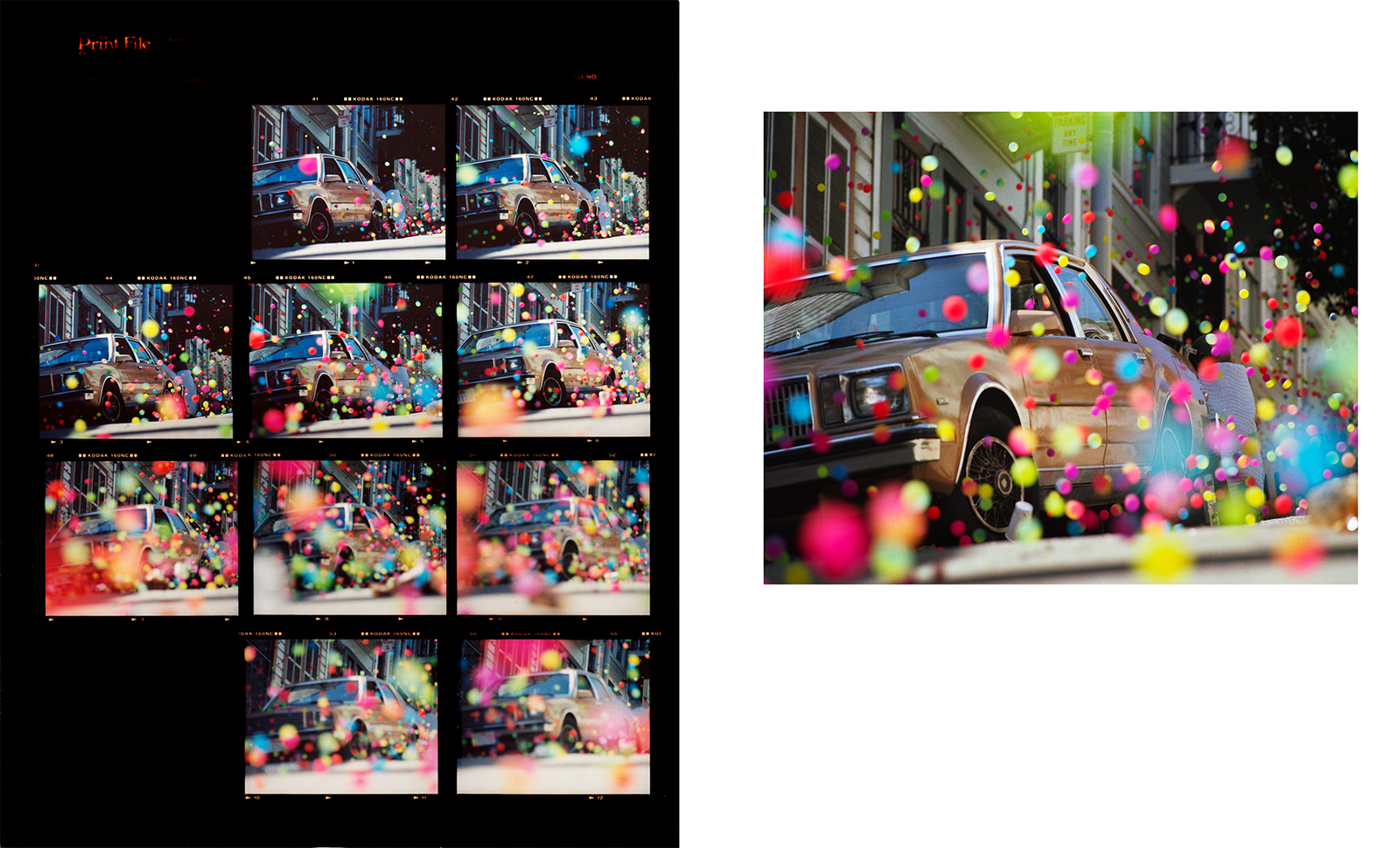 Contact sheet 05 by Peter Funch - Limited Edition. Edition of: 150. Signed.
