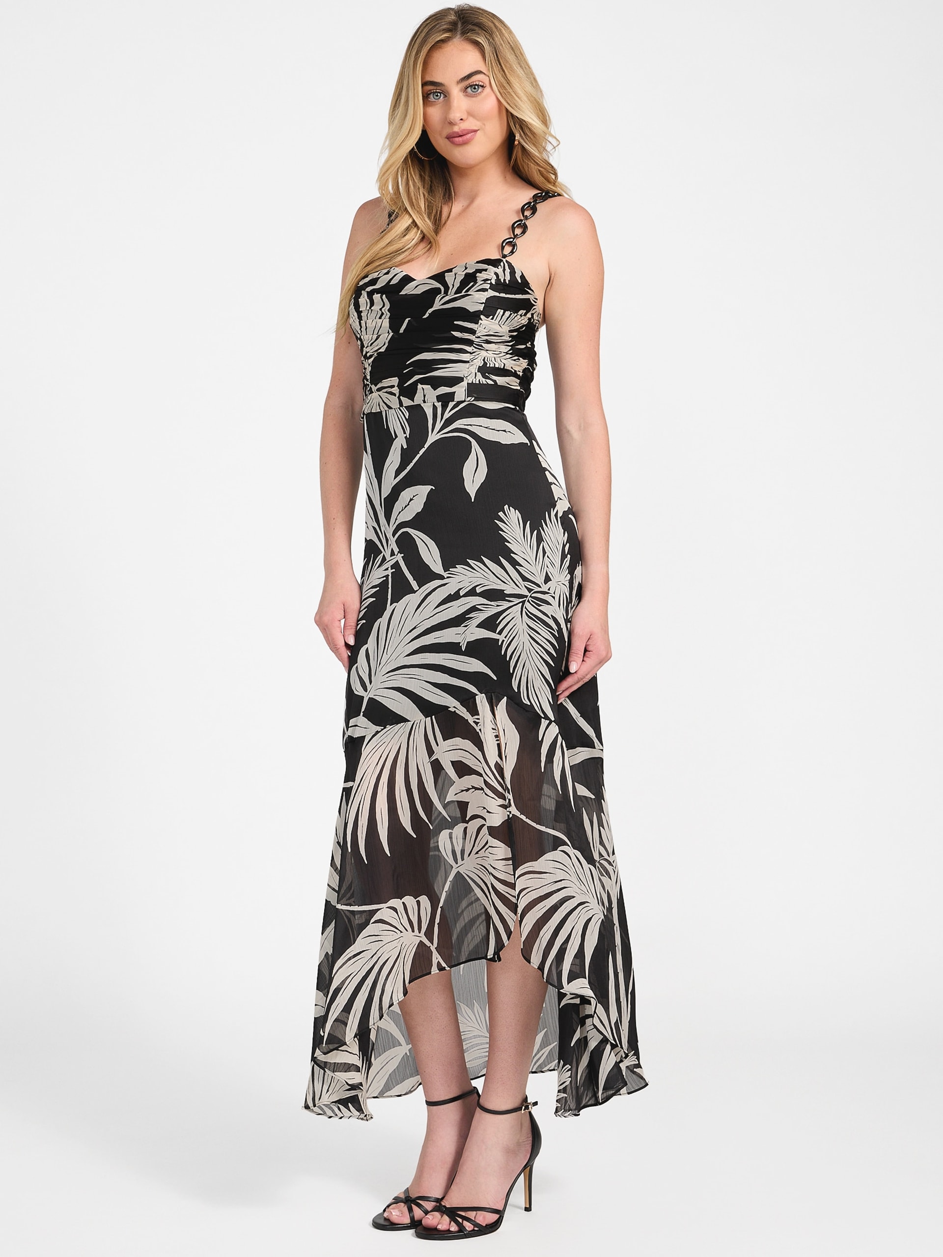 Vestido Maxi Estampado Eco Stacie