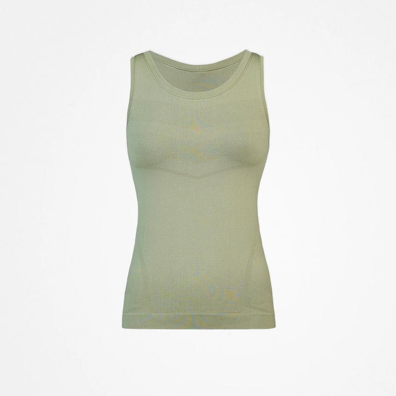Tank Top Seamless Damen Hellgrün
