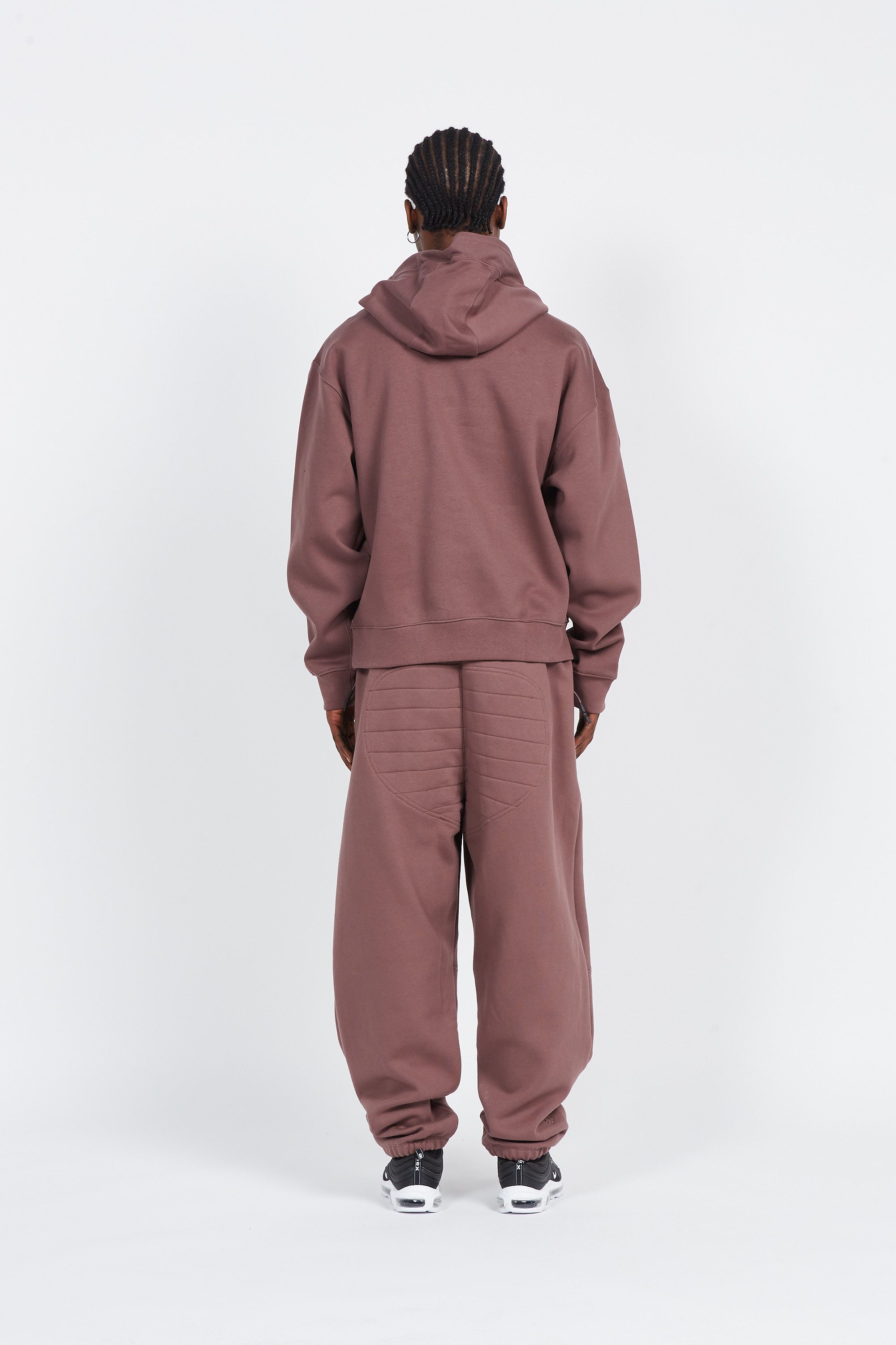 NIKE hoodie M NSW TP TF WIN Marron