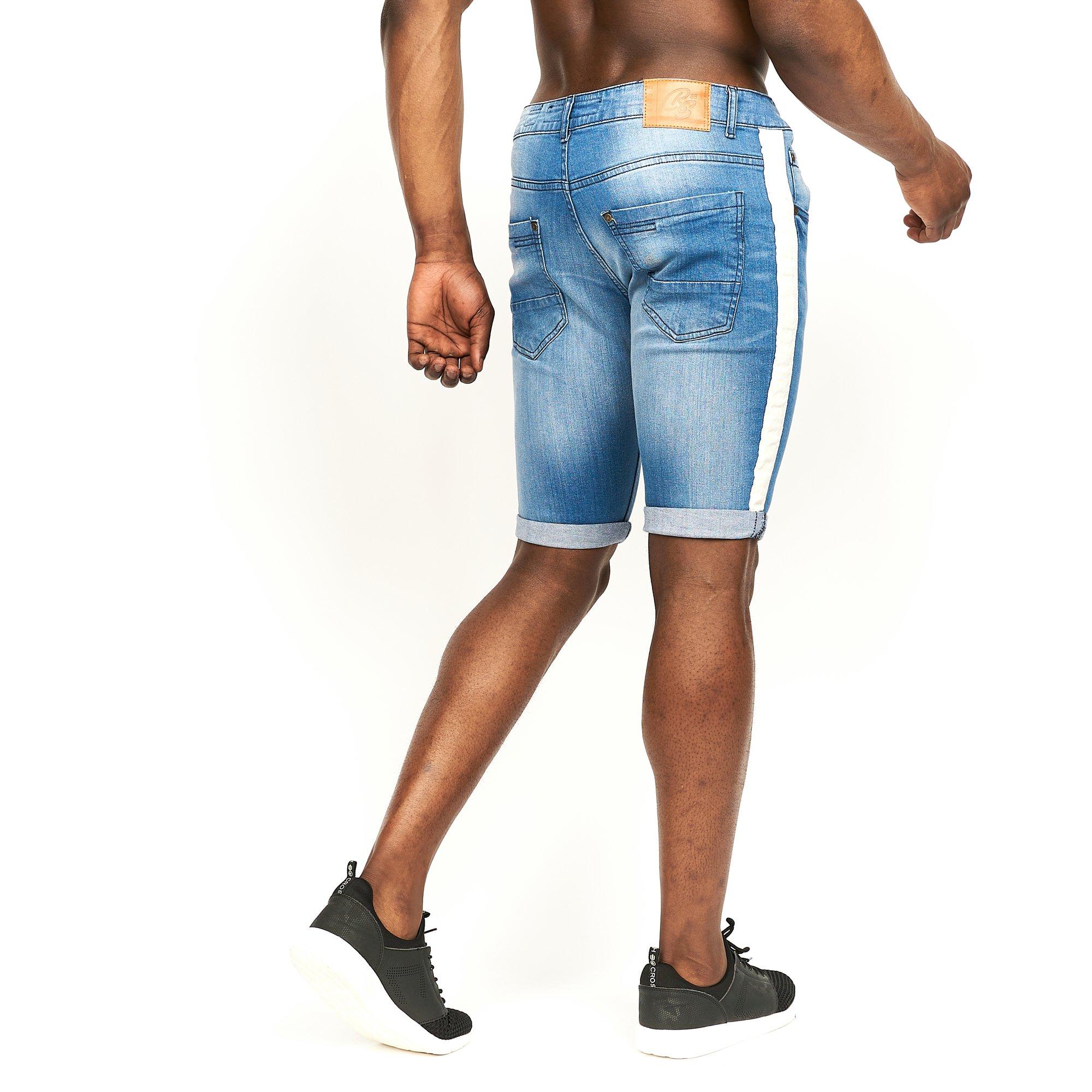 Crosshatch Playmore Denim Shorts Mens