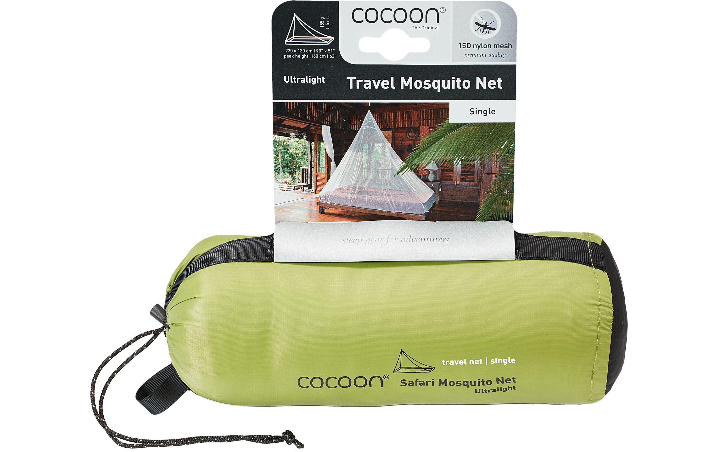 Moskitonetz Mosquito TravelNets Ultralight, WhiteMoskitonetz für eine Person für drinnen