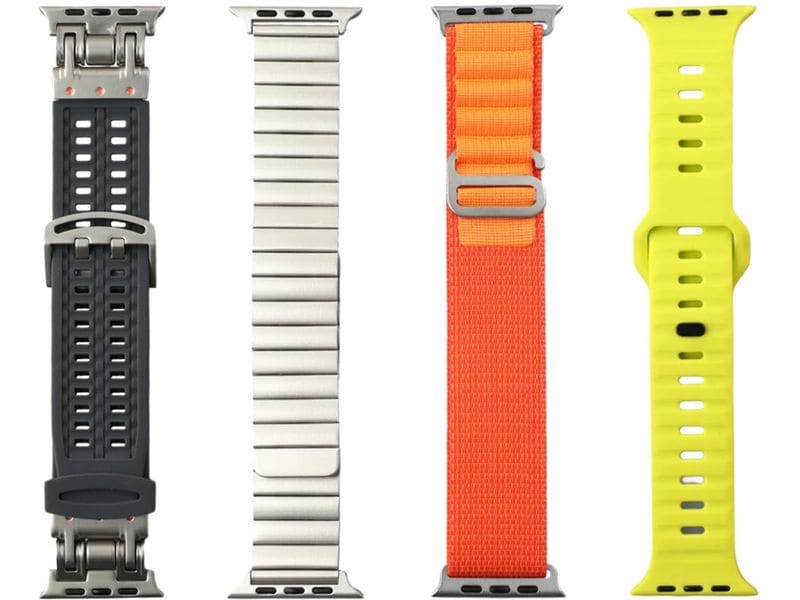 4smarts Armband 4er Set Alpha 2 Apple Watch 42/44/45/46/49 4er-Set Armbänder für die Apple Watch (42 / 44 / 45 / 46 / 49 mm)