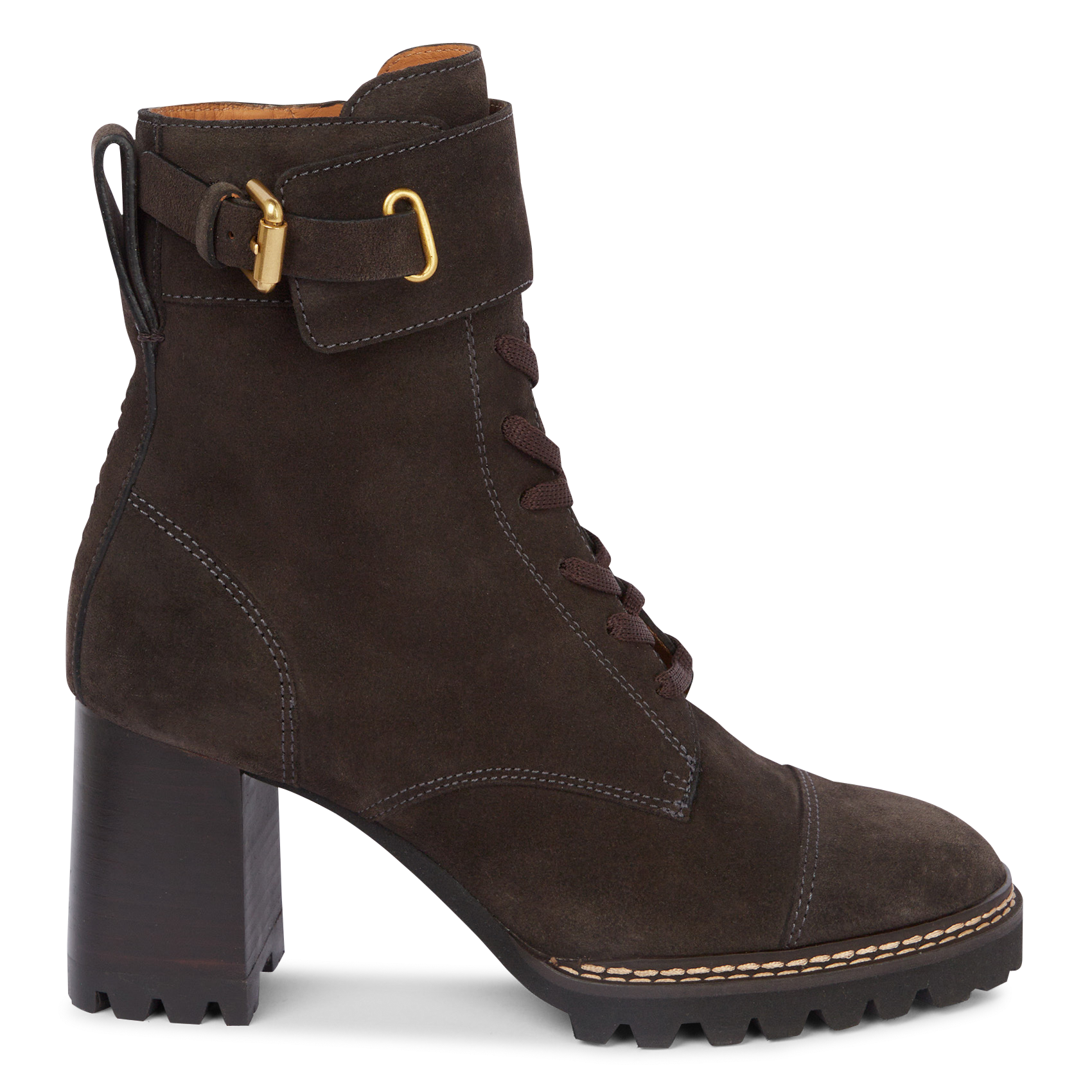 MALLORY - Bottines en cuir | Gris