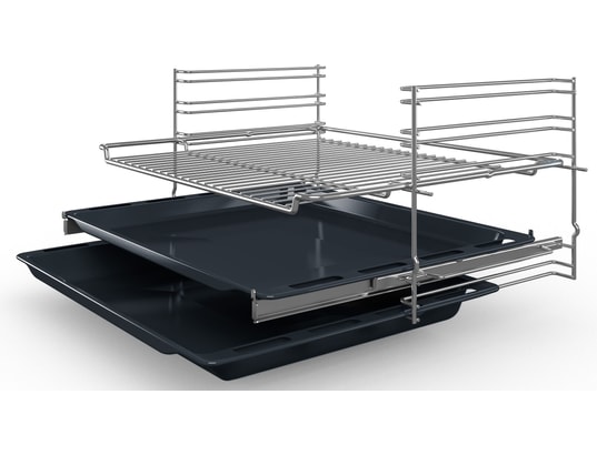 BOSCH - Four encastrable EcoClean HBF154ES0, Série 2, EcoClean 4 parois