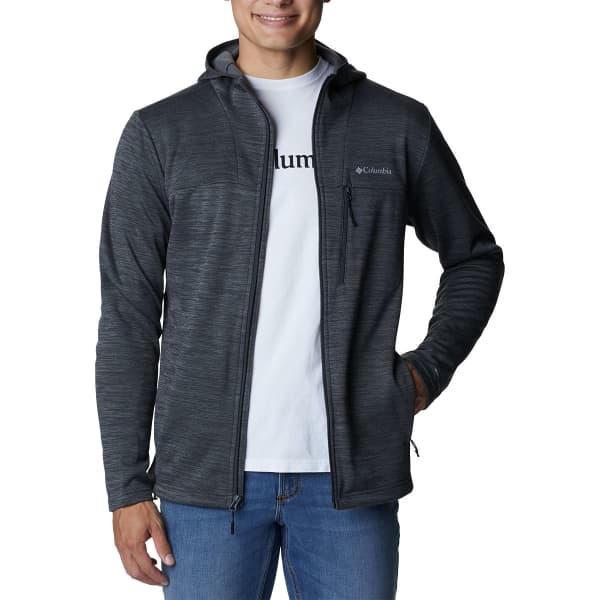 Veste polaire randonnée COLUMBIA MAXTRAIL II FLEECE HOODED SHARK HEATHER
