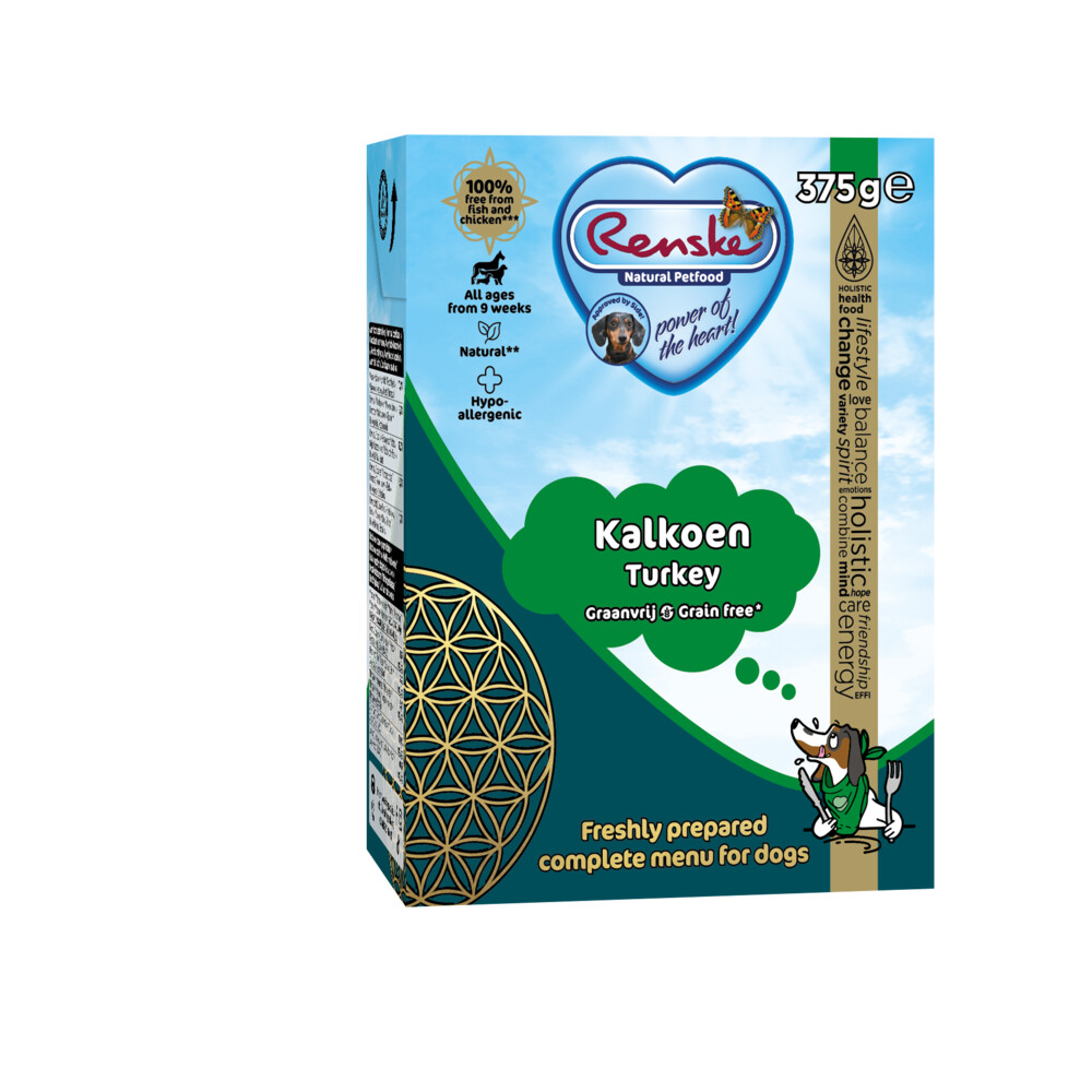 Renske Vers Graanvrij Tetra Kalkoen375 gr