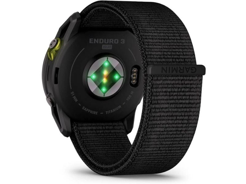 GARMIN Sportuhr Enduro 3 Solar, 51 mm Schwarz Multisport-Smartwatch