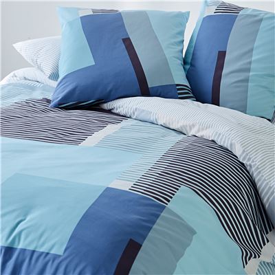 Linge de lit patchwork oblique