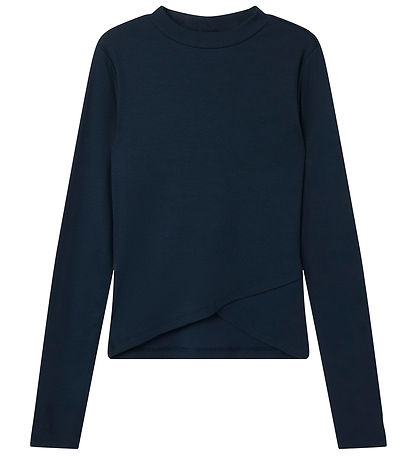 LMTD Bluse - Rib - NlfDida - Dark Sapphire