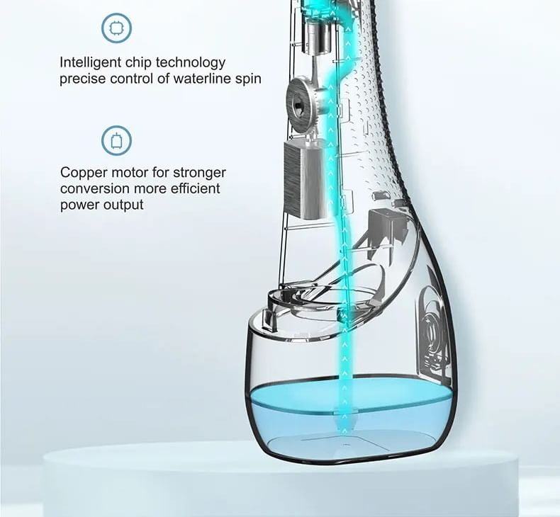 HOMTEC - USB oplaadbare waterflosser