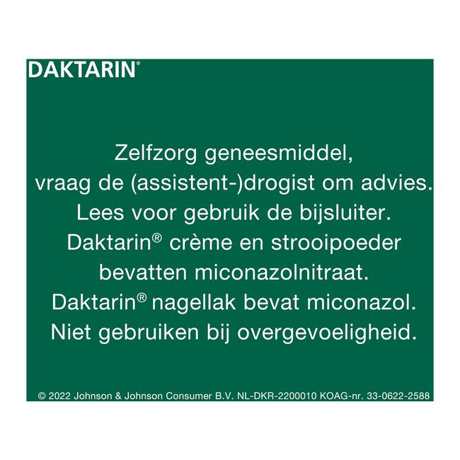 Daktarin® Poeder 2% 20 GR