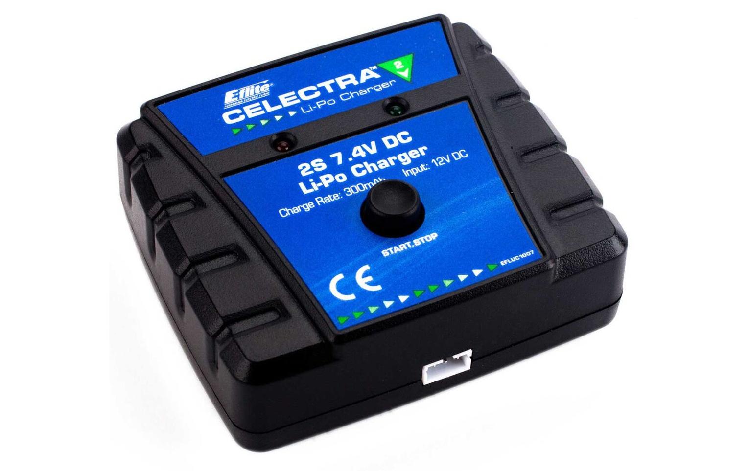 Ladegerät Celectra LiPo 2SLadegerät für UMX Modelle mit 2S LiPo Akkus