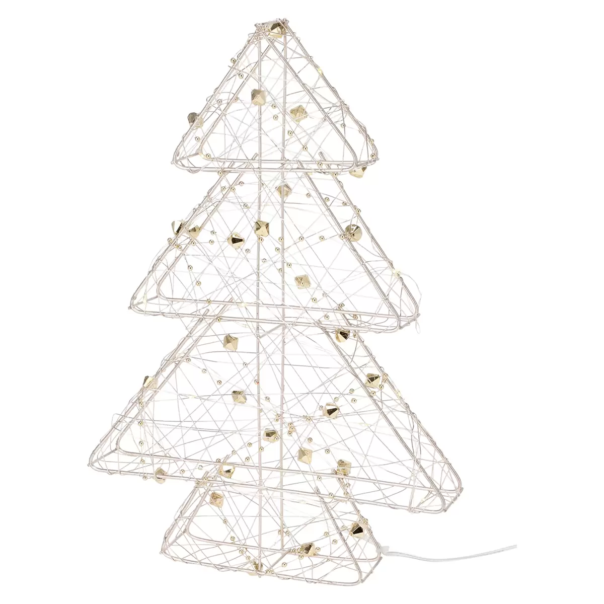 LED Tannenbaum Gold
