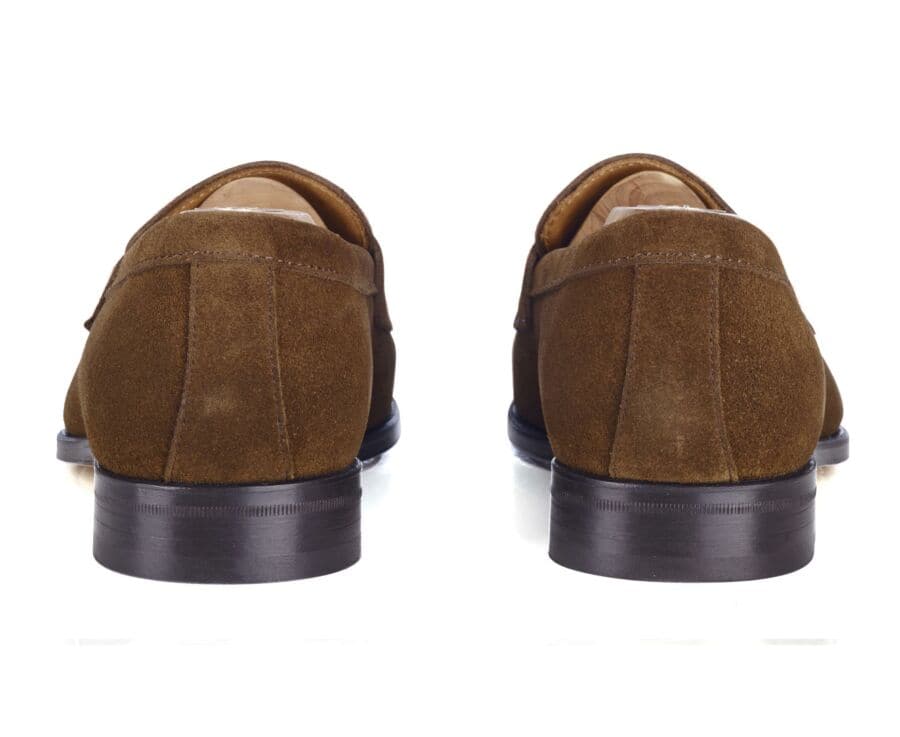 Mocassin homme Velours Havane - WEMBLEY CLASSIC