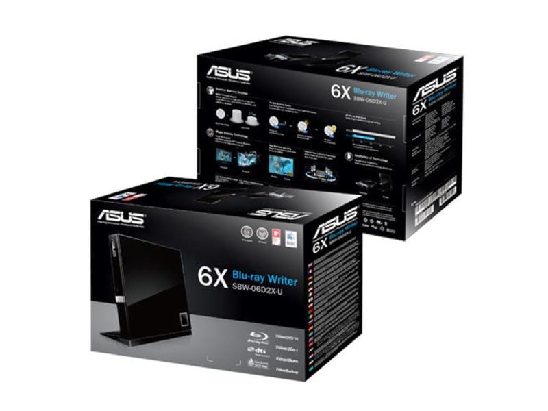 ASUS Blu-Ray-Brenner SBW-06D2X-U Blu-ray Brenner