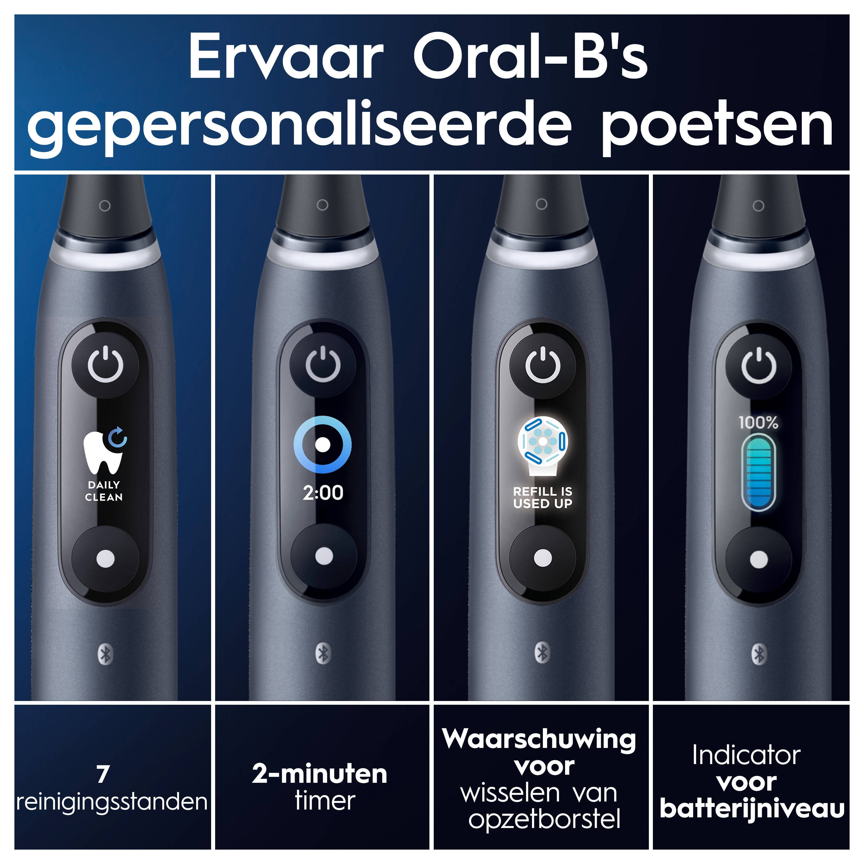 Oral-B IO 9N elektrische tandenborstel - Zwart