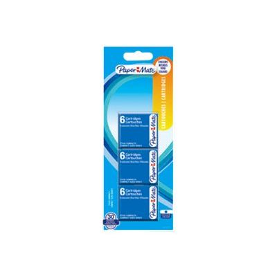 Paper Mate - 30 cartouches d'encre - bleu