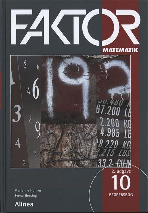 Faktor 10, Begrebsbog - 2. Udgave - Marianne Holmer - Bog