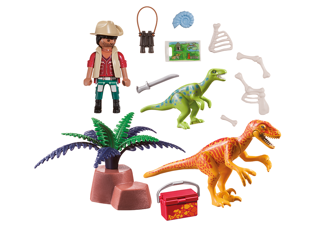 Playmobil - Dino Udforskning bæretaske (70108)
