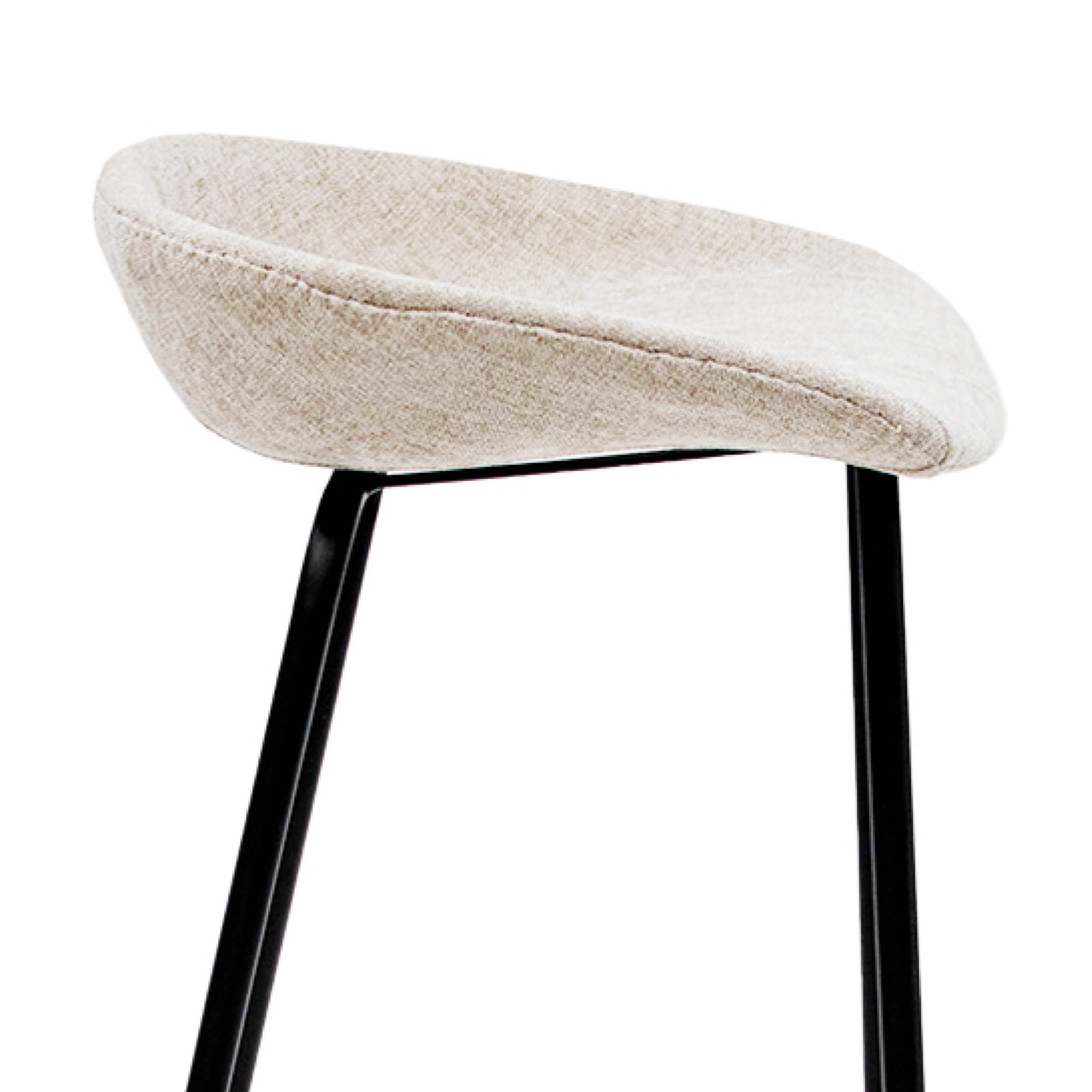 Kick barkruk Riga H70 cm champagne