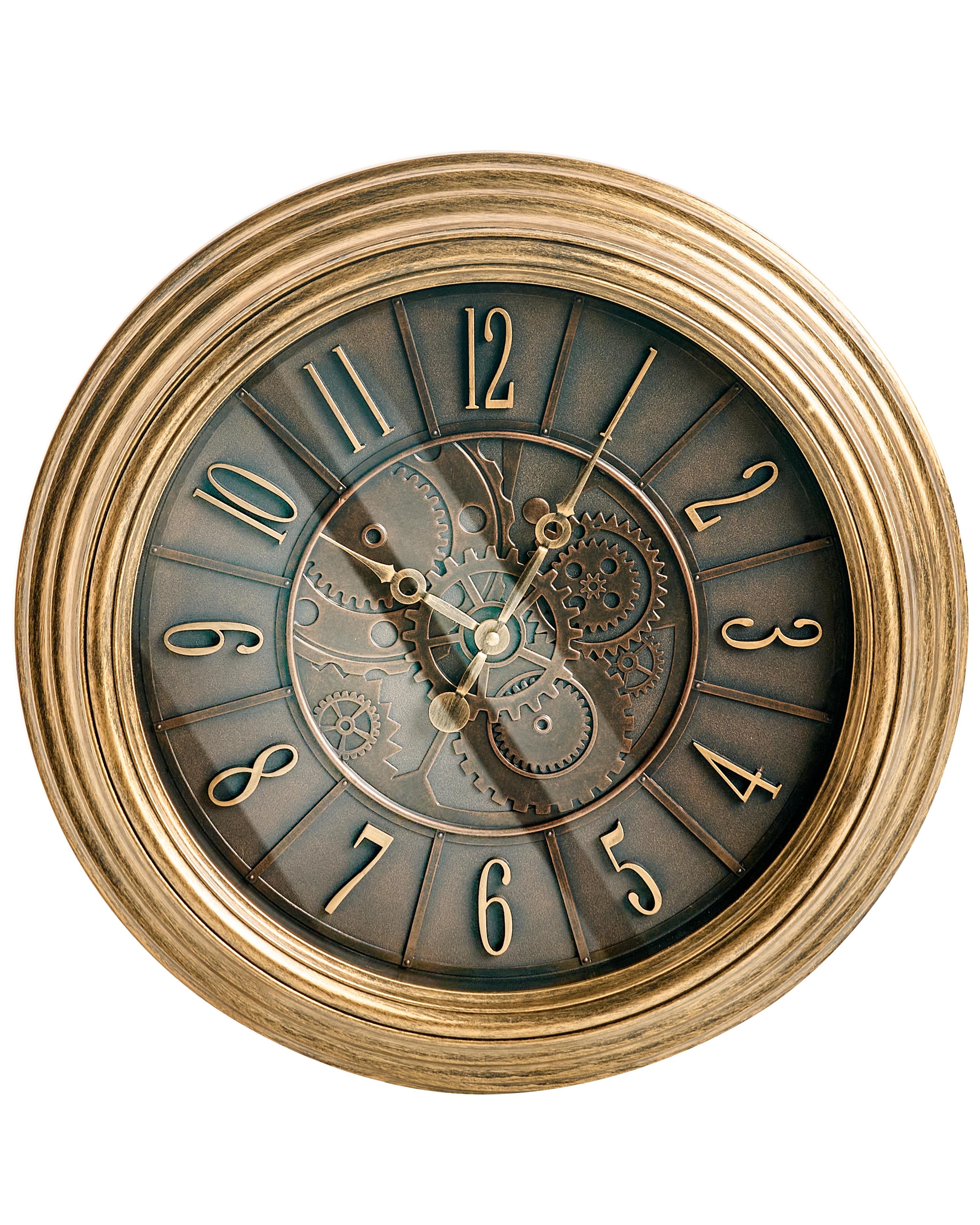 Wandklok CAUDETE 50 cm Goud