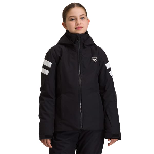 Veste de ski ROSSIGNOL GIRL SKI JKT BLACK
