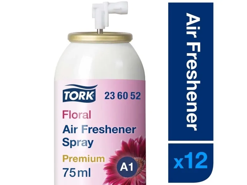 Duftfrisker Tork A1 Airfresh Premium Spray Blomst 75 ml - (12 stk.)