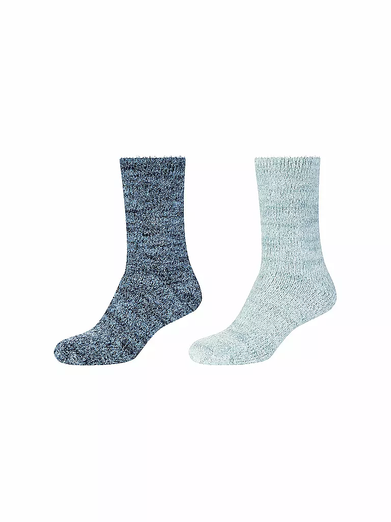 CAMANO Socken 2er Pkg. winter sky hellblau