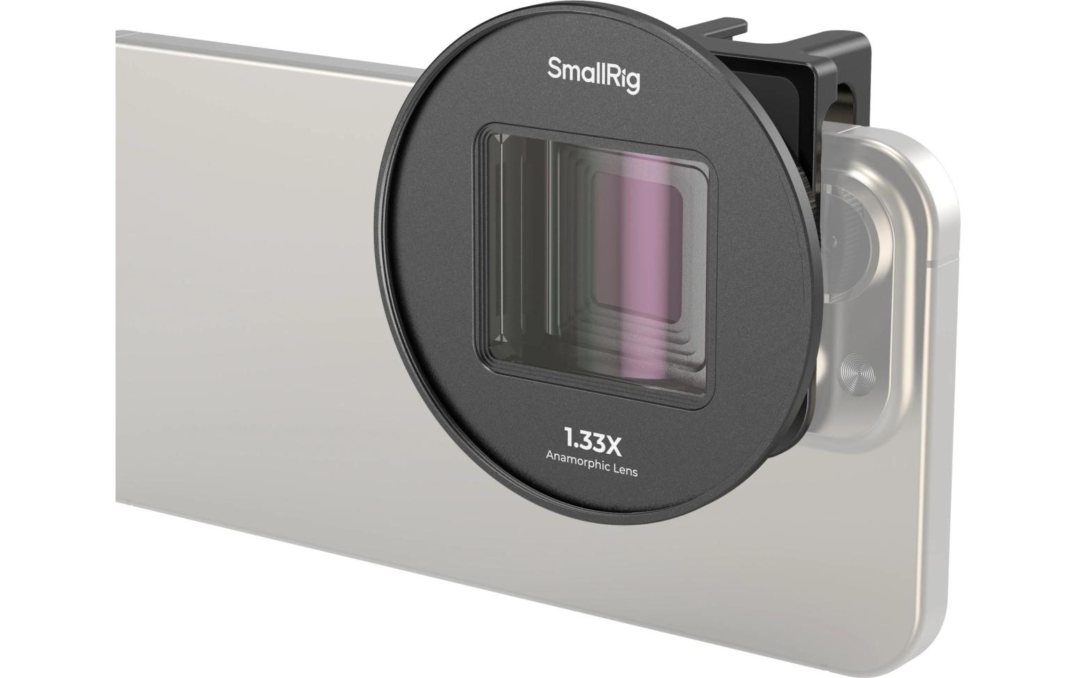 1.33x Anamorphotisches Objektiv für Mobiltelefone (T-Mount)<br>Objektiv für filmische Eindrücke