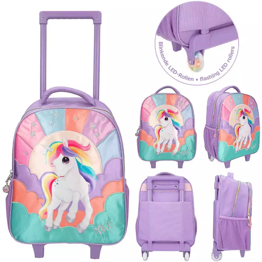 Depesche Schulrucksack Trolley Ylvi 18,5 x 31 x 44 cm bunt