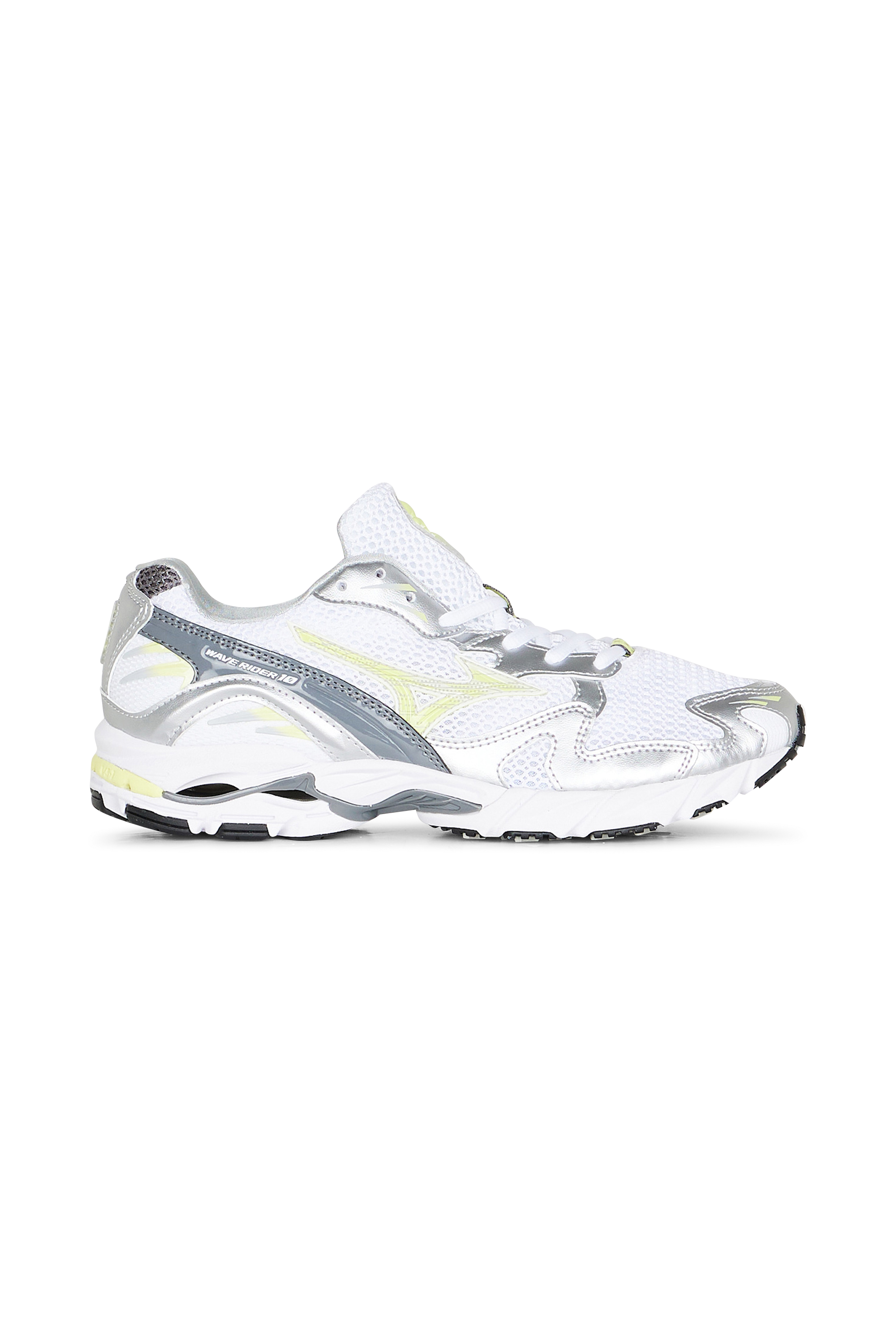 Mizuno Baskets SHOE S.L.WAVE RIDER 10 Blanc