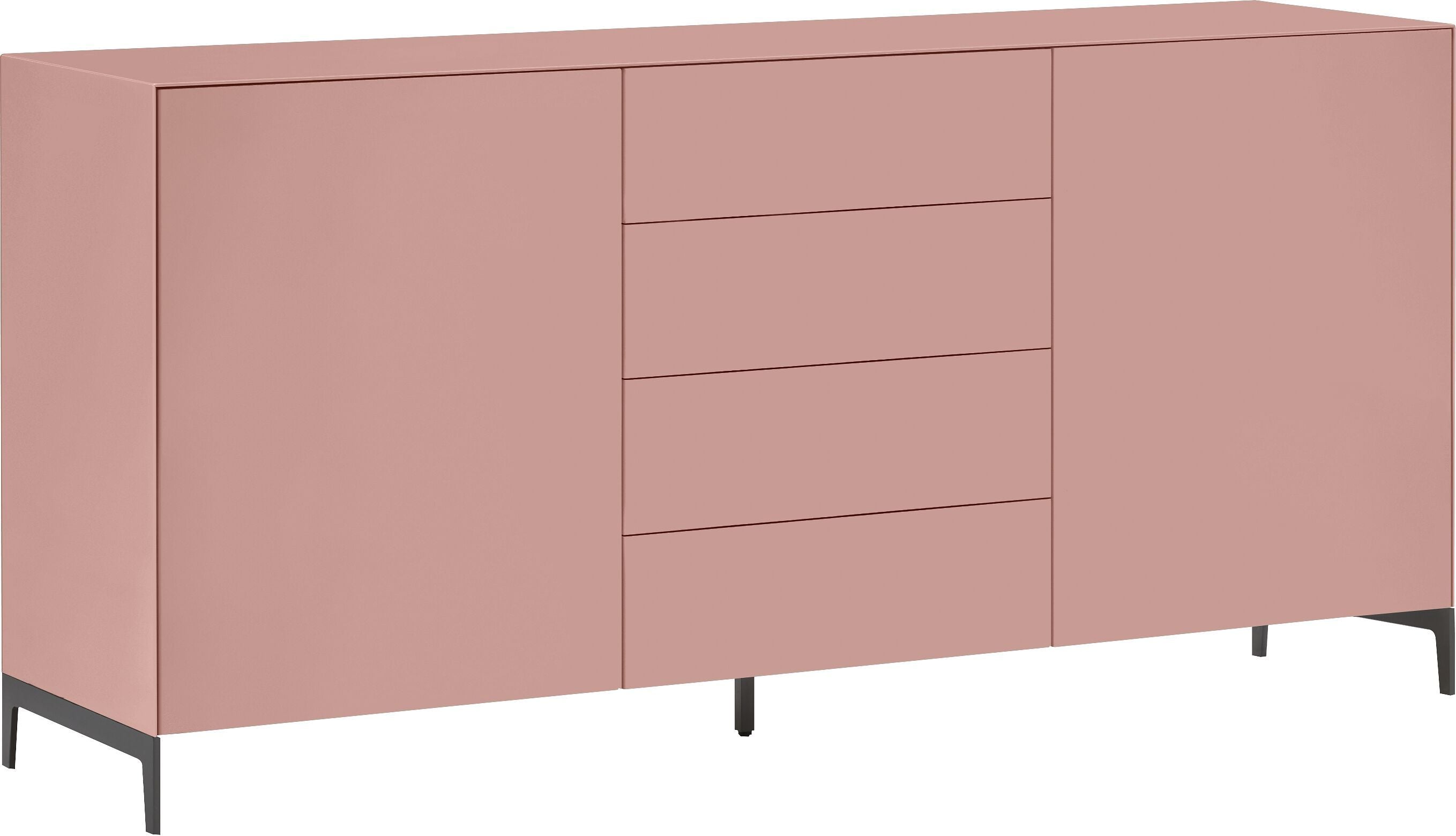 LUX Sideboard - Rosa / B: 180.0 cm x T: 46.0 cm x H: 86.5 cm