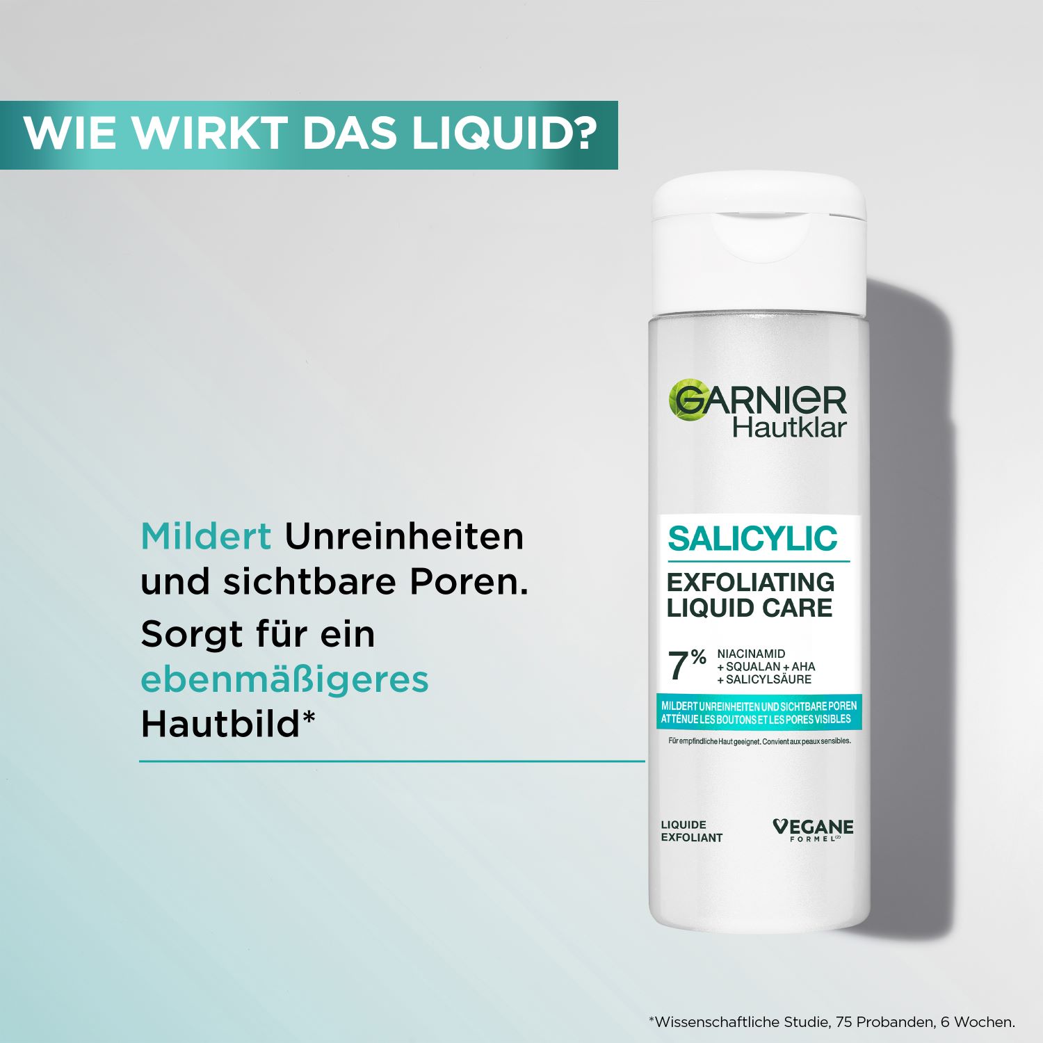 GARNIER Salicylic Exfoliating Liquid Care<br>120 ml