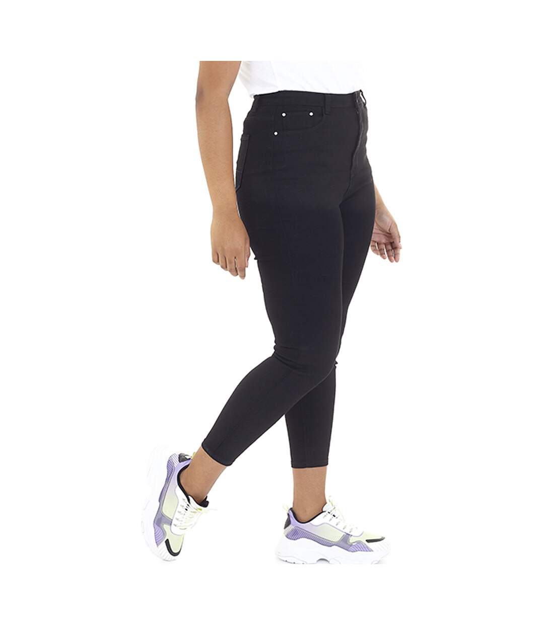 Jean Skinny Noir Femme Brave Soul Pam