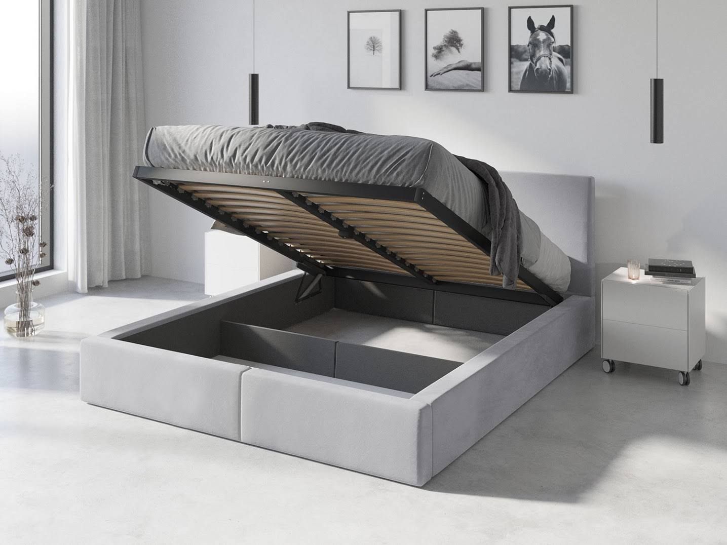 interbeds Polsterbett Schlafzimmerbett Doppelbett HILTON Stauraum
