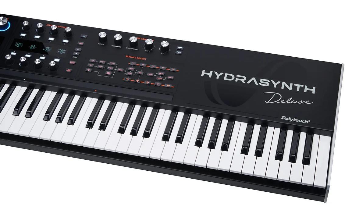 HYDRASYNTH Deluxe<br>73-stimmiges halbgewichtetes Tastenbett