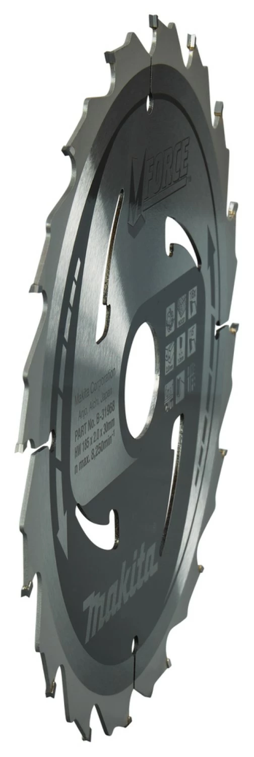 Makita B-31968 Mforce Cirkelzaagblad - 185 x 30 x 32T – Hout