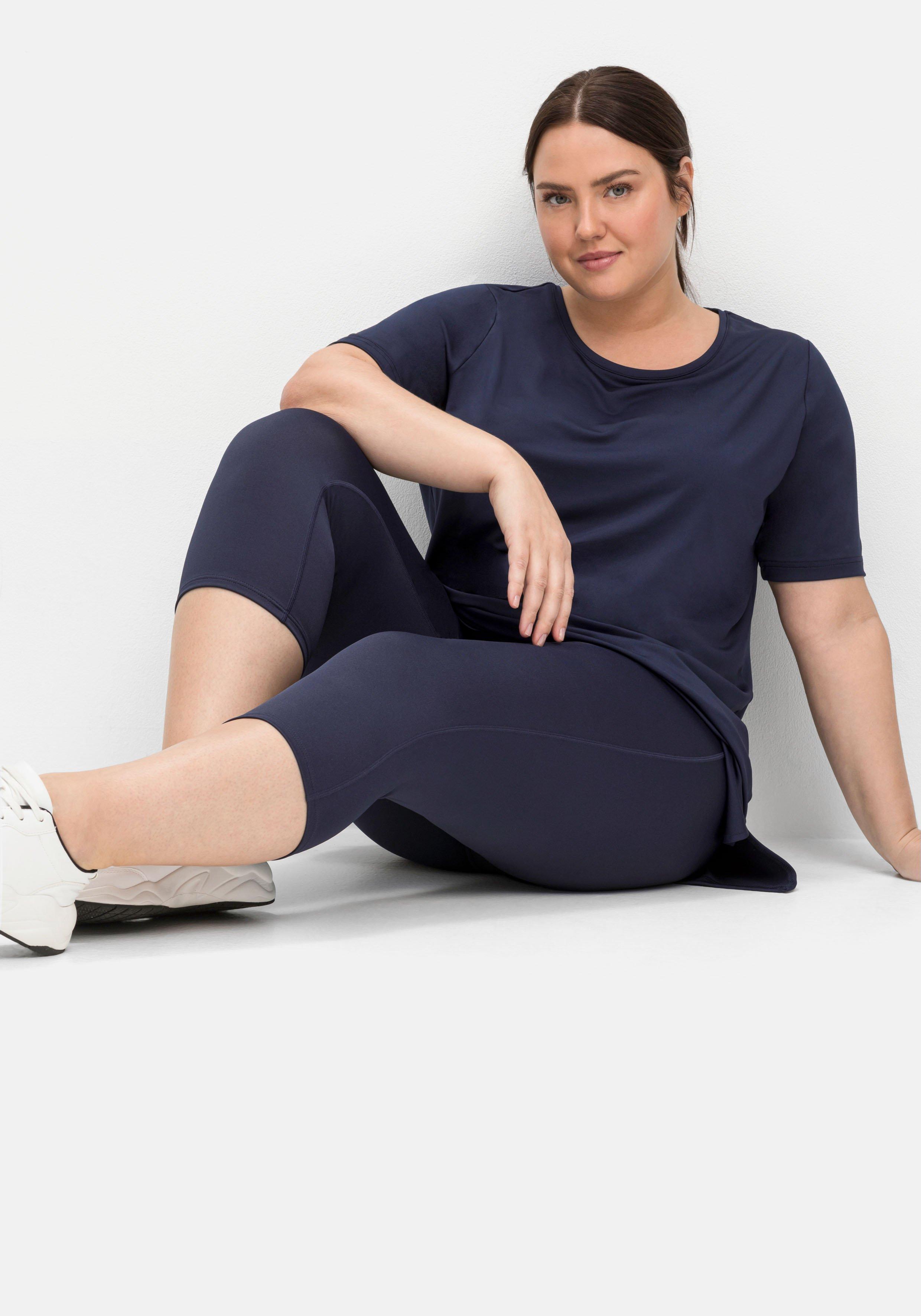 Sporthose mit Innentasche, in Caprilänge