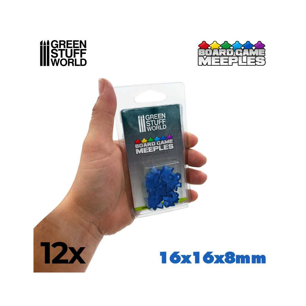 Set de 12 Meeples Transparents