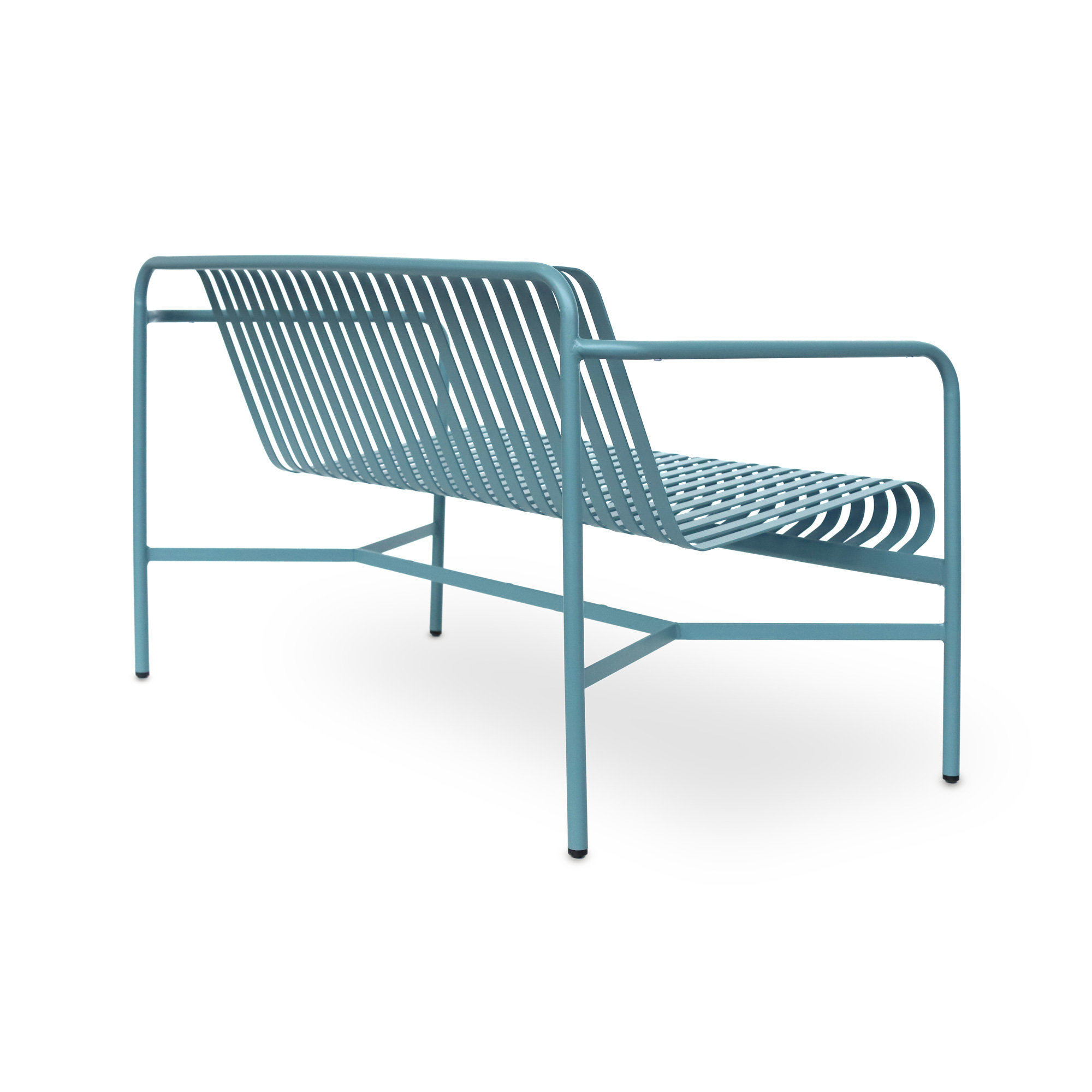 Gartenbank 'Jolieure' blau, B 136 cm, L 78,5 cm, H 75,5 cm günstig bestellen
